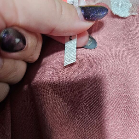 Free People Beatrice Dress in Dusty Rose size 2 - Picture 5 of 8